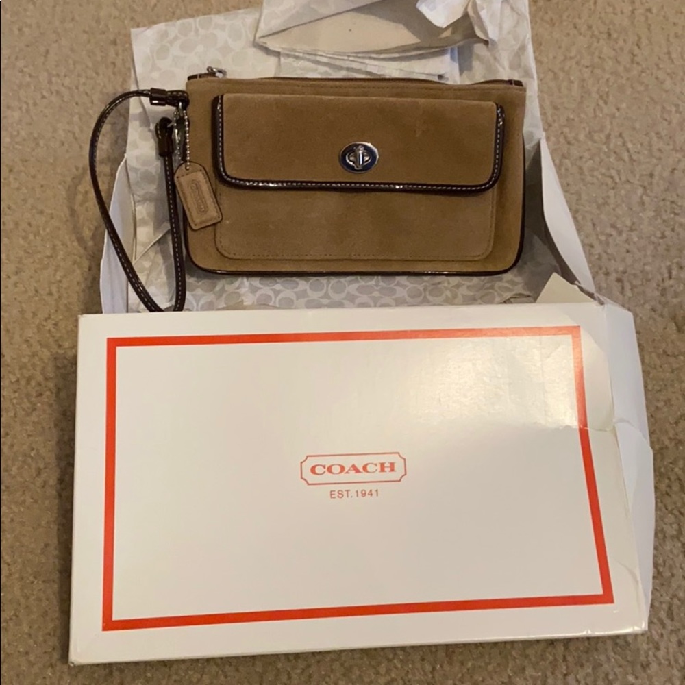 Coach wristlet